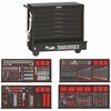 Teng Tools 637 Piece 'Limited Edition' Black Roller Cabinet Workstation Tool Kit - TCEMM637NBK